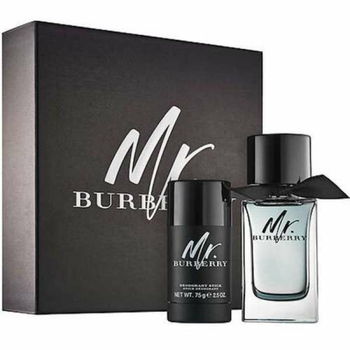 Burberry Mr Burberry EDT 100ml Gift Set For Men - Image 1