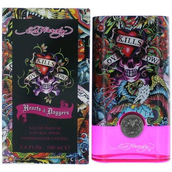 Untitled design_20240929_233501_0000 Ed Hardy Hearts & Daggers By Christian Audigier for Women EDP 100ml - Image 1