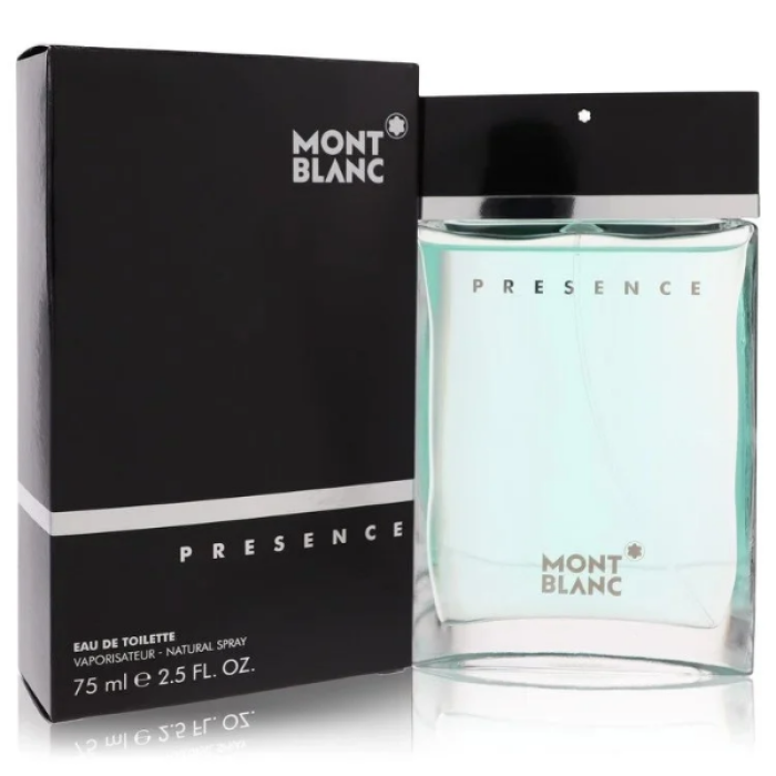 Presence By Mont Blanc for Men EDT 75ml - Image 1
