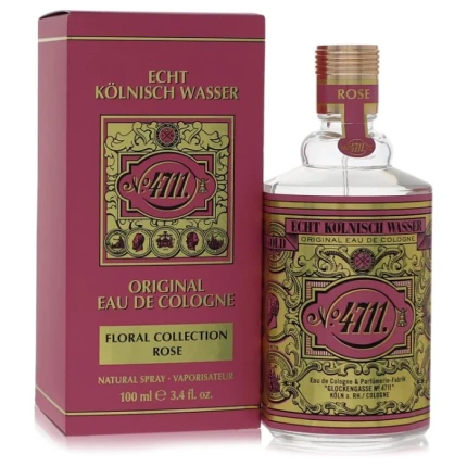 4711 Floral Collection Rose By 4711 for Unisex EDC 100ml
