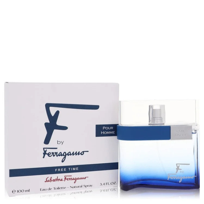 F Free Time Cologne By Salvatore Ferragamo for Men EDT 100ml - Image 1