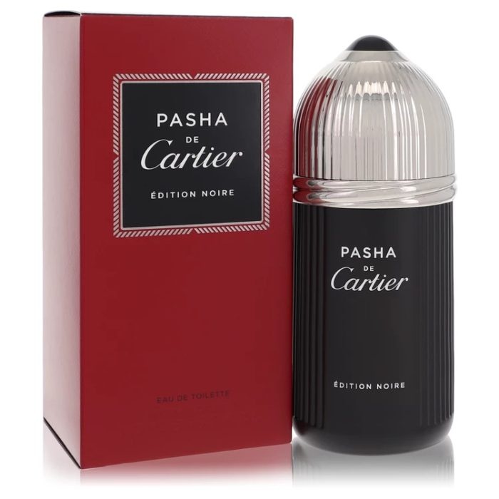 Pasha De Cartier Noire Cologne By Cartier for Men EDT 100ml - Image 1