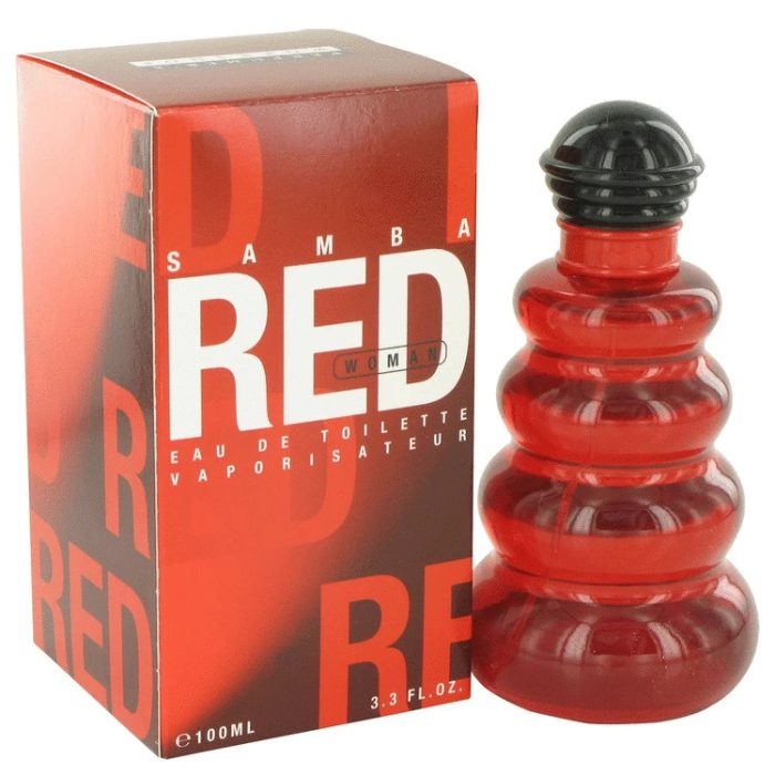Samba Red Perfume By Perfumers Workshop for Women EDT 100ml - Image 1