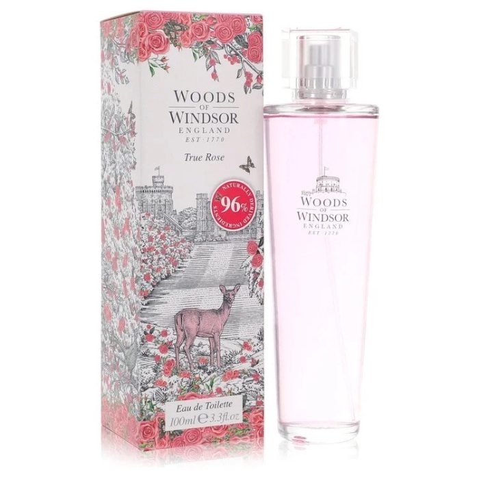 True Rose Perfume By Woods Of Windsor for Women EDT 100ml - Image 1