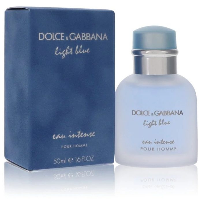 Light Blue Eau Intense Cologne By Dolce & Gabbana for Men EDP 50ml - Image 1
