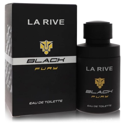 La Rive Black Fury Cologne By La Rive for Men EDT 75ml